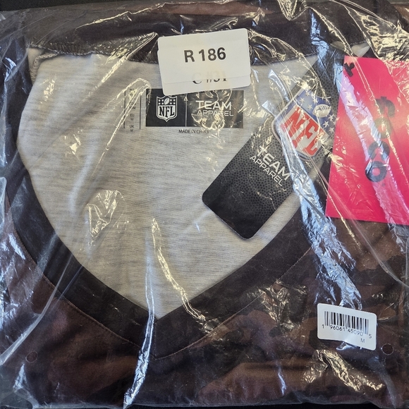 NFL Cleveland Browns Camouflage Long Sleeve Tee Womens Medium - Picture 4 of 4